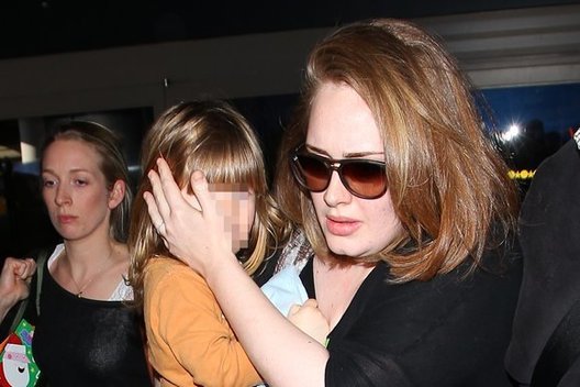 Adele su sūnumi (nuotr. Vida Press)