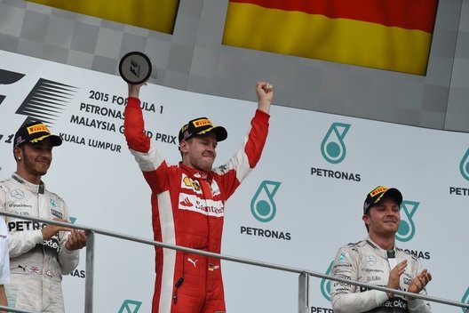 Sebastiano Vettelio triumfas (nuotr. SCANPIX)