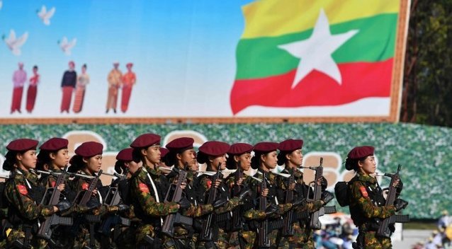 Mianmaro chunta tikriausiai surengs rinkimus 2025 metais, sako partijų pareigūnai  (nuotr. SCANPIX)