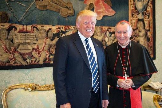 Su popiežiumi susitikęs Donaldas Trumpas pasauliui pasiuntė žinią (nuotr. SCANPIX)