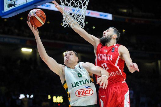 „Eurobasket 2015“ aštuntfinalis: Lietuva – Gruzija (nuotr. Fotodiena.lt/Edvardo Blaževičiaus)