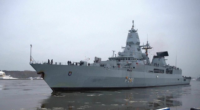 Klaipėdos uoste NATO laivų vizitas (Lietuvos kariuomenės nuotr.)
