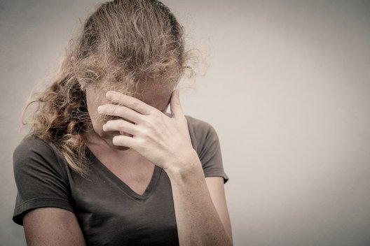 Liūdna moteris (nuotr. 123rf.com)