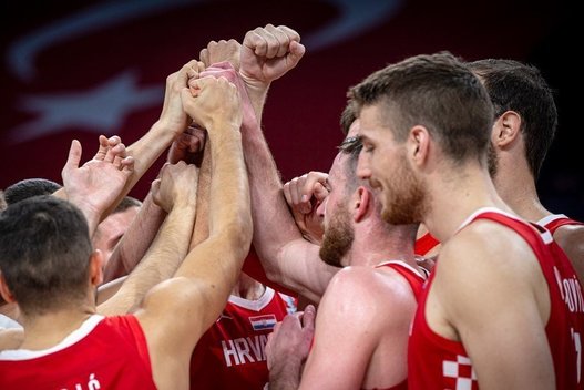 Kroatijos rinktinė (nuotr. FIBA)