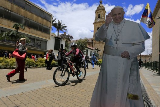 Popiežiaus Pranciškaus vizitas Kolumbijoje: faktai ir skaičiai (nuotr. SCANPIX)