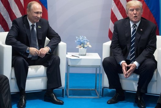 Donaldas Trumpas ir V. Putinas (nuotr. SCANPIX)