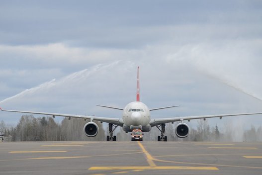 Lėktuvas, Vilniaus oro uostas (nuotr. fotodiena/Justino Auškelio)