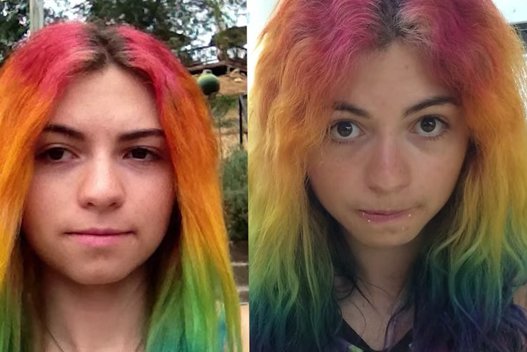 Labiausiai nevykę paauglių bandymai dažyti plaukus (nuotr. YouTube)