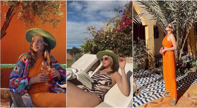 Viktorijos Šaulytės-Mockės akimirkos Maroke (nuotr. Instagram)
