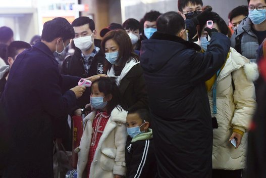 Kinijoje siaučia klastingas virusas (nuotr. SCANPIX)