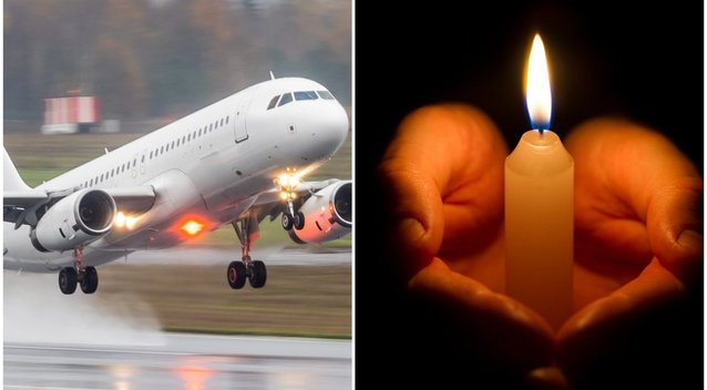 Lėktuvo keleiviai liko sukrėsti: 50-metis mirė skrydžio metu (nuotr. tv3.lt fotomontažas)  