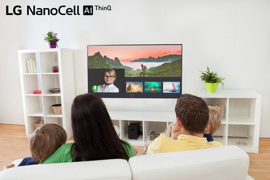 LG „NanoCell“ televizorius - geriausias UHD televizorius, skirtas dirbti arba mokytis namuose  