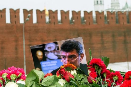 Maskvoje nužudytas Borisas Nemcovas (nuotr. SCANPIX)