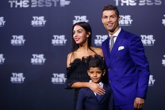 Cristiano Ronaldo su šeima (nuotr. SCANPIX)