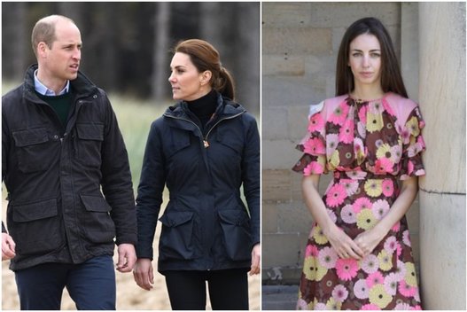 Princas Williamas ir Kate Middleton, Rose Hanbury  (tv3.lt fotomontažas)