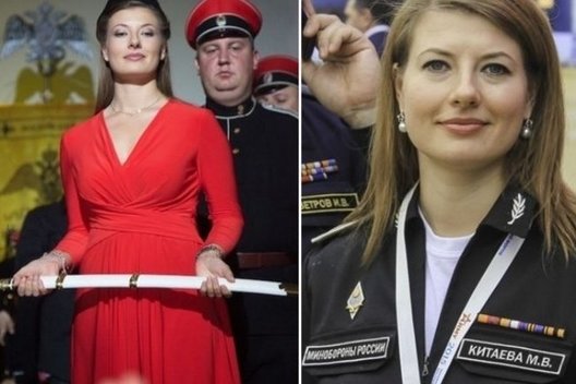 Rusijos gynybos ministerijos žvaigždė: iš televizijos laidų vedėjos į „generoles“ (nuotr. Gamintojo)