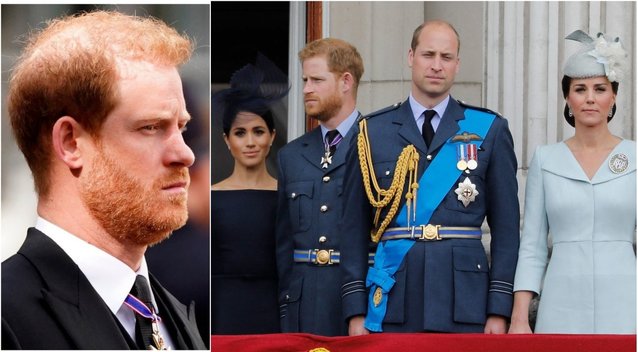 Princas Harry, Meghan Markle, princas Williamas ir Kate Middleton  