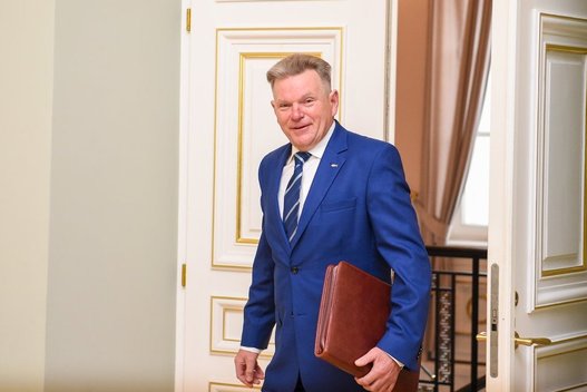 Prezidento susitikimas su Seimo nariu Narkevič (nuotr. Fotodiena/Justinas Auškelis)  