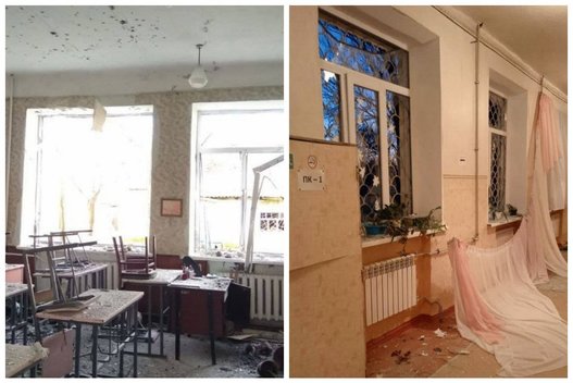 Įtampa Rytų Ukrainoje: apšaudyta mokykla, skelbia ir apie įsiveržimą (nuotr. Gamintojo)