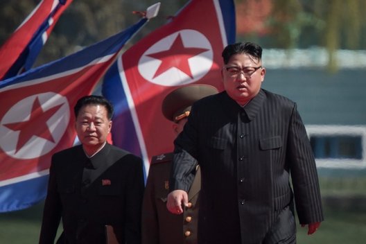 Šiaurės Korėja demonstruoja baiminantį aktyvumą branduolinių bandymų poligone (nuotr. SCANPIX)