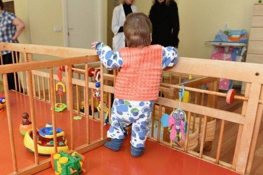 Įsivaikinti norintys lietuviai pageidauja sveikų vaikų iki 3 metų. A. Bandzos vaikų globos namuose dauguma mažylių turi rimtų sveikatos problemų (Nuotr. U. Mikaliūno)  