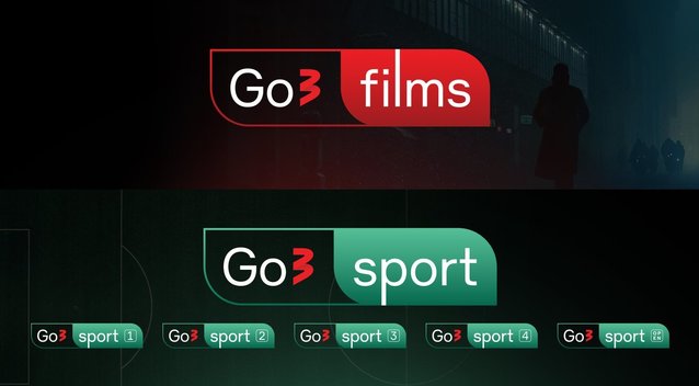 TV3 pervadino aukščiausios kokybės filmų ir sporto televizijos kanalus bei atnaujino jų vizualinį identitetą  