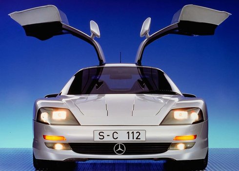 „Mercedes Benz C112“ : Automobilis, kuriame pirmą kartą buvo išbandyta aktyvi pakaba
