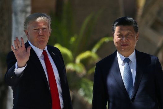 D. Trumpas ir Xi Jinpingas (nuotr. SCANPIX)