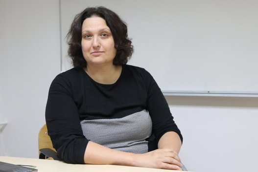 Psichologė Karilė Levickaitė – viena iš VšĮ „Rastis“ spalio–gruodžio mėnesiais organizuojamo atvirų paskaitų ciklo lektorių. Sigitos Inčiūrienės nuotr.  