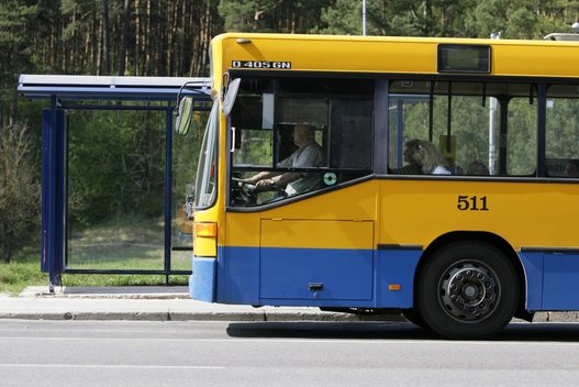 Autobusas Vilniuje (nuotr. Fotodiena.lt)