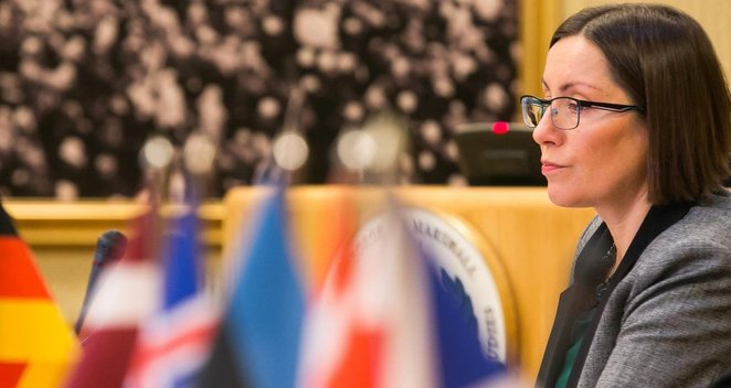 R. Bunevičiūtė paskirta naująja Seimo nuolatine atstove Europos Sąjungoje. Seimo kanceliarijos (O. Posaškovos) nuotr.  