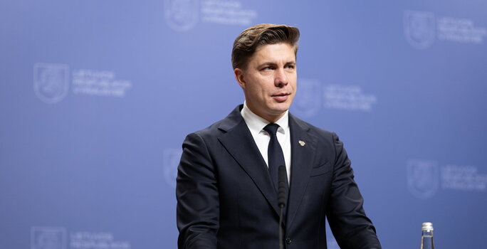Mindaugas Sinkevičius pristato 2027 metų valstybės biudžeto prioritetines kryptis (ELTA nuotr.) 1