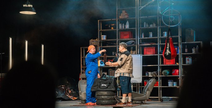 Spektaklis „Tik nesakyk žmonai“ (nuotr. Organizatorių) 1