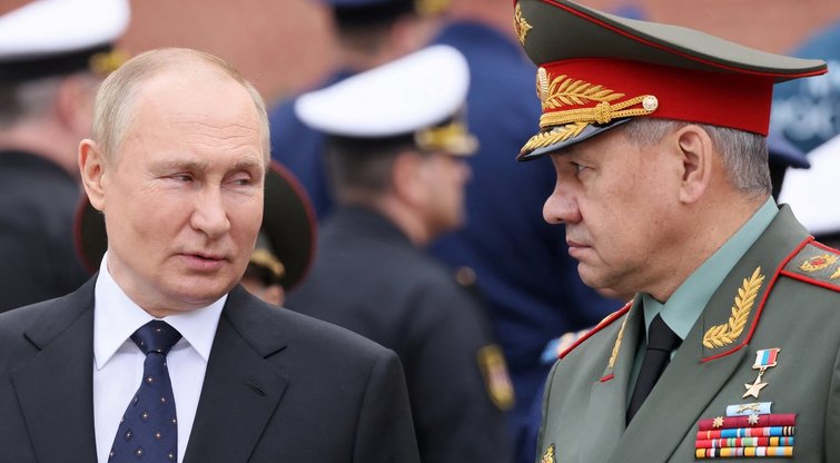 Šoigu ir Putinas (nuotr. SCANPIX)