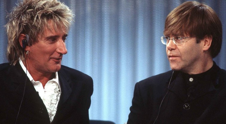 Rod Stewart ir Elton John (nuotr. SCANPIX)