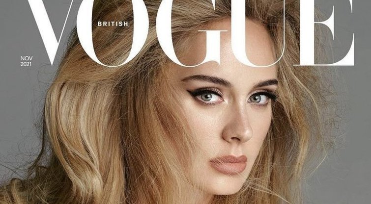 Adele ant žurnalo “Vogue“ viršelio (nuotr. Vida Press)