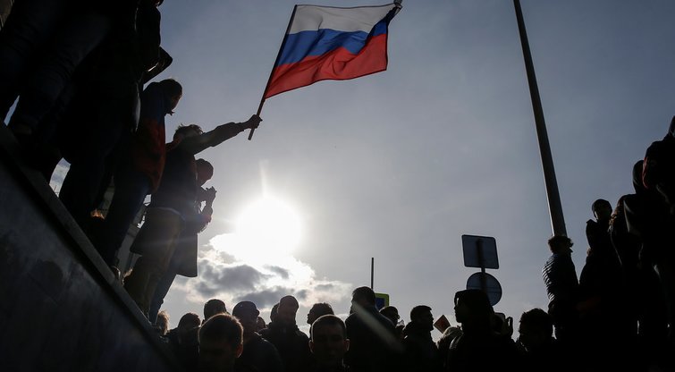 Protestas Rusijoje (nuotr. SCANPIX)