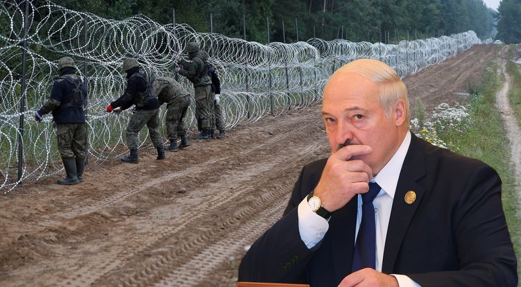 Baltarusija jau prabilo apie norą derėtis dėl migrantų (nuotr. SCANPIX) tv3.lt fotomontažas