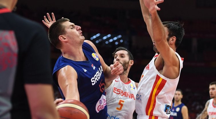 Serbijos vyrų krepšinio rinktinė (nuotr. SCANPIX)