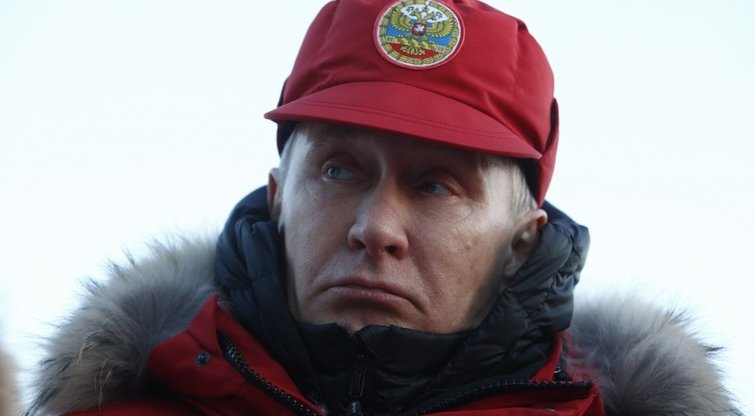 Vladimiras Putinas lankosi Arktyje  (nuotr. SCANPIX)