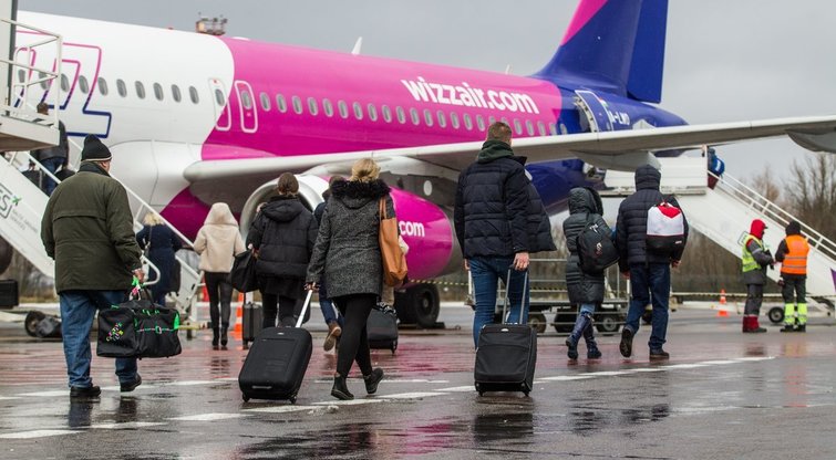 „Wizz Air“ pratęsė skrydžių stabdymą į ir iš Vilniaus (Vygintas Skaraitis/Fotobankas)