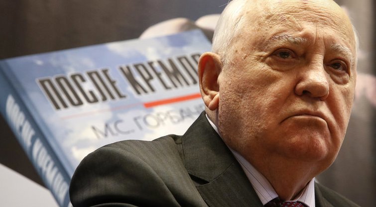 Michailas Gorbačiovas gąsdina „karštuoju JAV ir Rusijos karu“ (nuotr. SCANPIX)