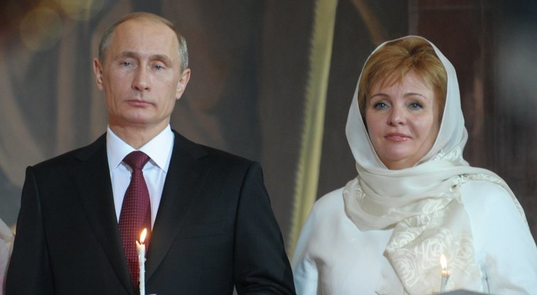 Vladimiras ir Liudmila Putinai (nuotr. SCANPIX)