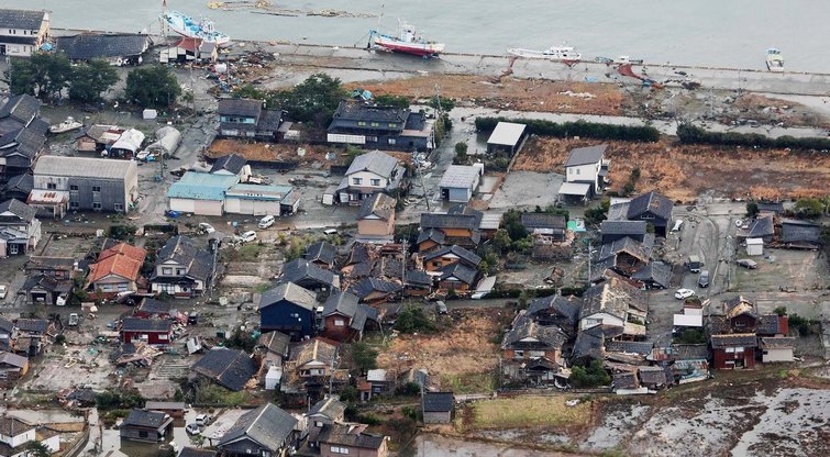 Žemės drebėjimas Japonijoje (nuotr. SCANPIX)