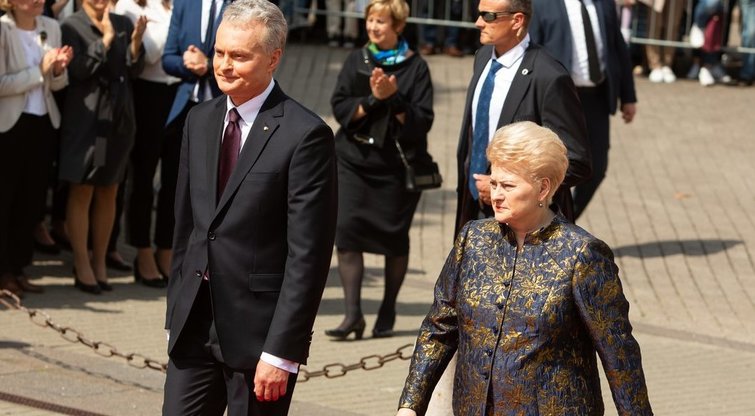 G. Nausėda ir D. Grybauskaitė (Greta Skaraitienė/Fotobankas)
