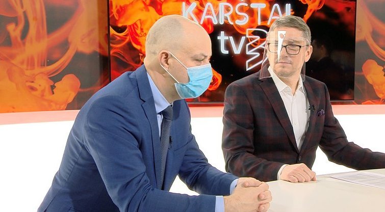 TV3 laidos „Karštai su tv3.lt“ svečia (nuotr. Organizatorių)