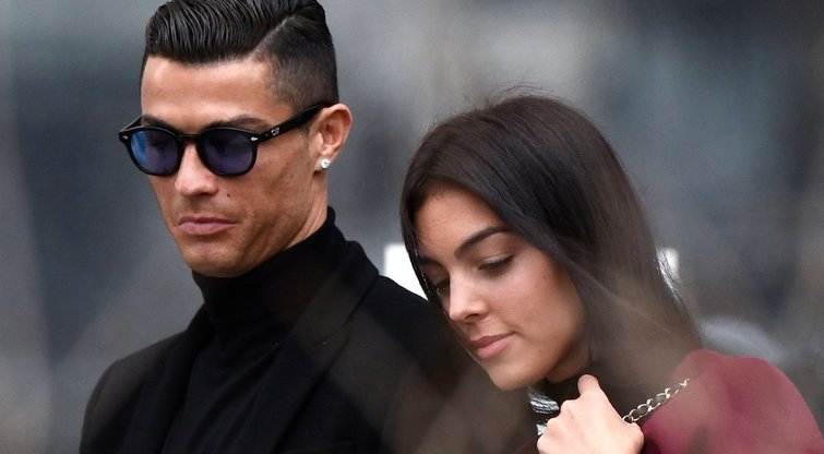 Cristiano Ronaldo ir Georgina Rodriguez  (nuotr. SCANPIX)