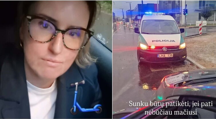 Vaida Kurpienė prakalbo apie incidentą (nuotr. Instagram)