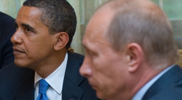B. Obama ir V. Putinas Maskvoje (nuotr. SCANPIX)