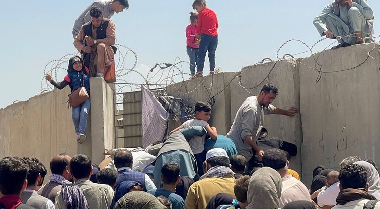 Chaosas Kabule (nuotr. SCANPIX)